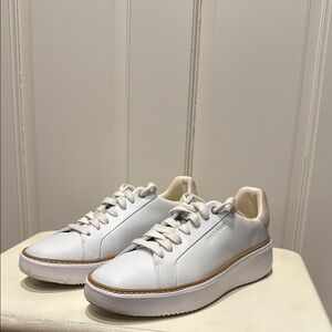 Cole Haan White Leather Women’s Sneakers